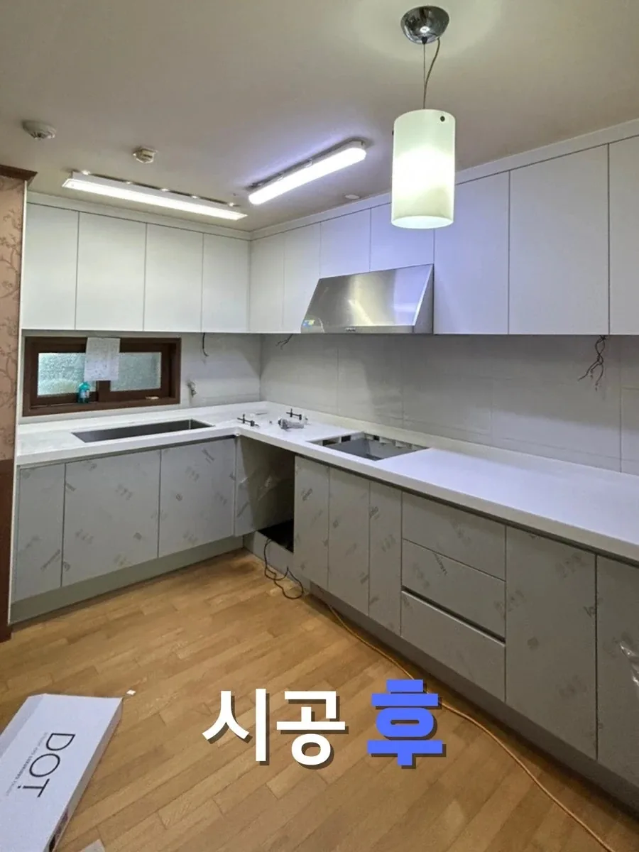 주방장교체 시공 후 사례 3